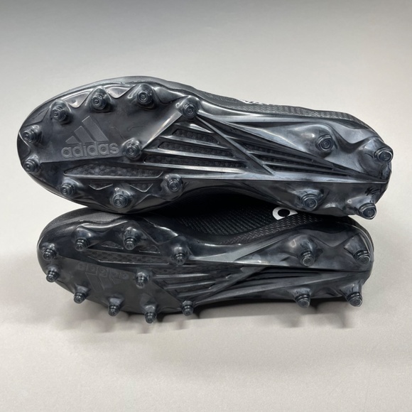 NEW Adidas Football Cleats Mens 12 black nasty 2.0 athletic sports gear - Picture 9 of 11